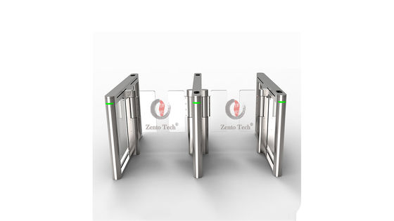 1.5mm 304 portas de velocidade de aço inoxidável 1600R/Min da segurança da entrada do torniquete