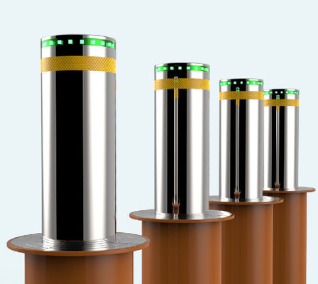 Postes de amarração de aumentação hidráulicos elétricos anticolisão do controle do PLC para entradas de automóveis