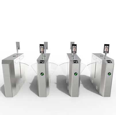 Barreiras retráteis Wing Gate Turnstile IP40 da aleta da largura 550-600mm da passagem