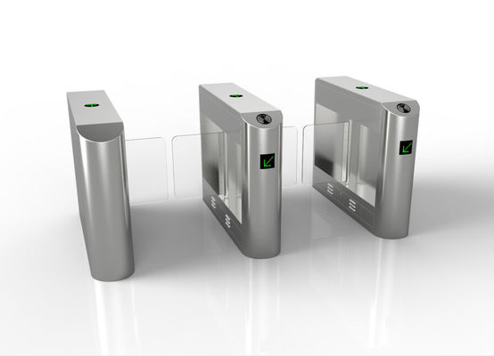 Portas eletrônicas automáticas do torniquete da barreira do balanço SUS304 para o metro