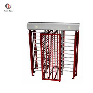 porta completa do torniquete da altura do Gym da alta segurança de 1.5mm para o fitness center