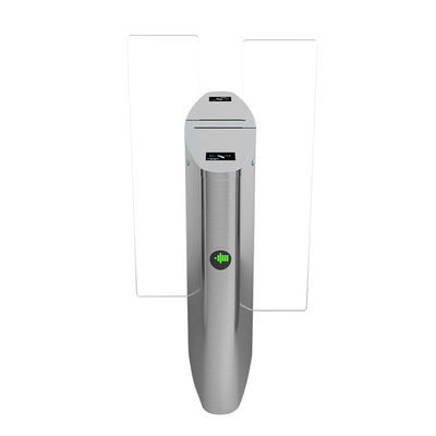 leitor de cartão Turnstile da barreira da aleta da pista de 550mm único 0.2s