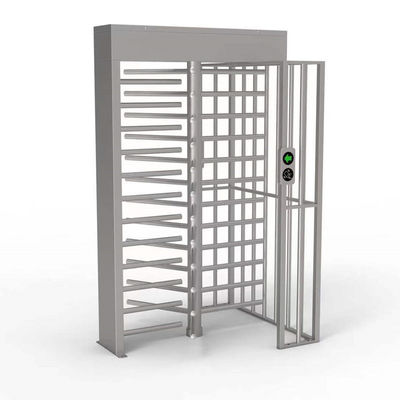 30-40 pessoas Min Biometric Full Height Turnstile 1500*1500*2300mm