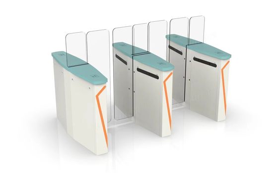 Segurança do Aeroporto Turnstile deslizante Leitor de cartão de acesso eletrônico Reconhecimento facial