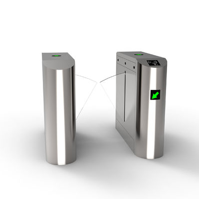 Luz LED de faixa única Flap Barreira Automática Pedestre