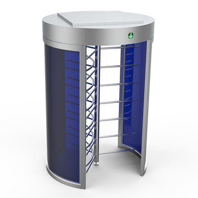 Leitor de cartões RFID de altura total Turnstile dupla pista para aeroportos de segurança