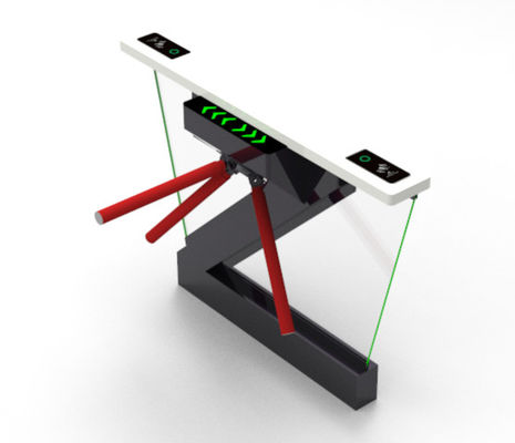 Controlo de impressões digitais, tripé, segurança do portão em um design elegante