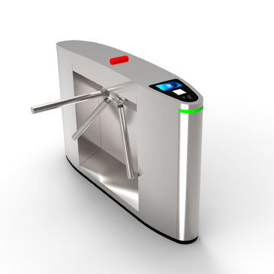 Portão Turnstile de Tripódio de Segurança Leitor de cartão RFID eficiente para entrada suave