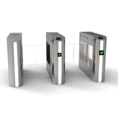 Turnstile de balanço óptico por carteira de deslize RFID coletor inteligente para sistema de passagem de entrada