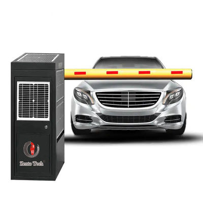 Portão de barreira de estacionamento a energia solar para controle de acesso ao estacionamento de energia nova