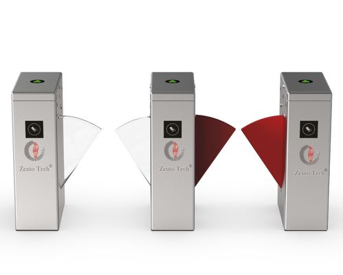 Compatibilidade versátil e gerenciamento inteligente Flap Barrier Turnstile para acesso suave