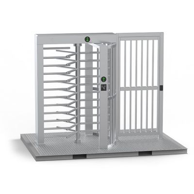 Portão Equipamento de Controle de Acesso Segurança Duplo Canal RFID Porta de Turnstile de Alturas Totais Porta de Barreira QR RFID