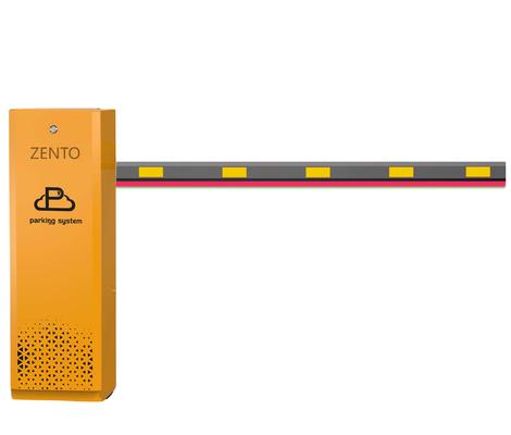 Barreira de estacionamento com lança para motor de 24V DC 200W com controle remoto e tempo de elevação de 4s-6s para estacionamentos