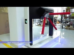 Porta 1s do torniquete do tripé dos torniquetes da segurança do canteiro de obras de DC12V AC18V