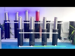 Bolinhos de estacionamento retráteis automáticos com faixa refletora