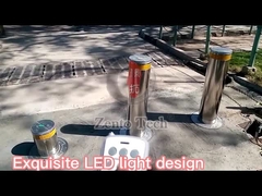 Postes de amarração de aumentação hidráulicos elétricos anticolisão do controle do PLC para entradas de automóveis