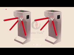 3 Braço Tripódio Torneador Portão Colecionador de cartões de acesso Manual empurrar 60W Para ônibus