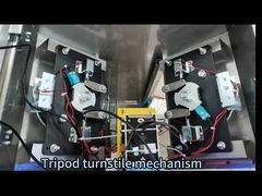 Porta pedestre AC220V 50HZ do torniquete da segurança RS485 da largura 550mm da passagem