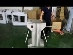 ZENTO controle de acesso de impressão digital tripé porta giratório