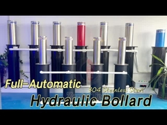 Bolão de elevação hidráulica retrátil para elevação de segurança Altura 600 mm-1200 mm Espessura 6 mm