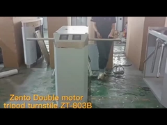 As portas eletrônicas altas do torniquete do tripé da segurança e da confiança 304SS anti limpam
