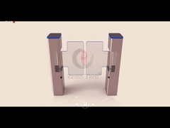 Catraca de barreira giratória de aço inoxidável com RS485/TCP/IP