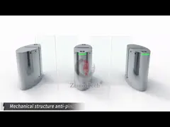 Controle de acesso de aço inoxidável da porta de velocidade 304 que desliza pitada dos torniquetes do empregado a anti